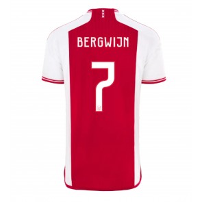 Ajax Steven Bergwijn #7 Hjemmebanetrøje 2023-24 Kort ærmer